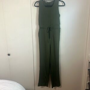 Green jumpsuit